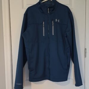 Under Armour Men's Performance Jacket in Blue and Gray